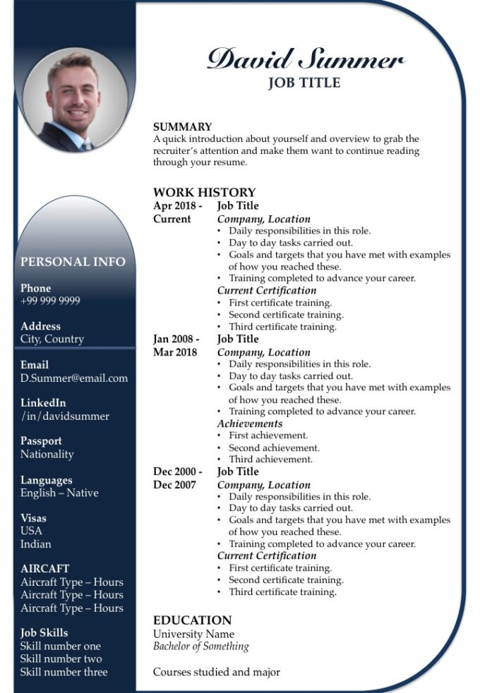 Resume Template 9